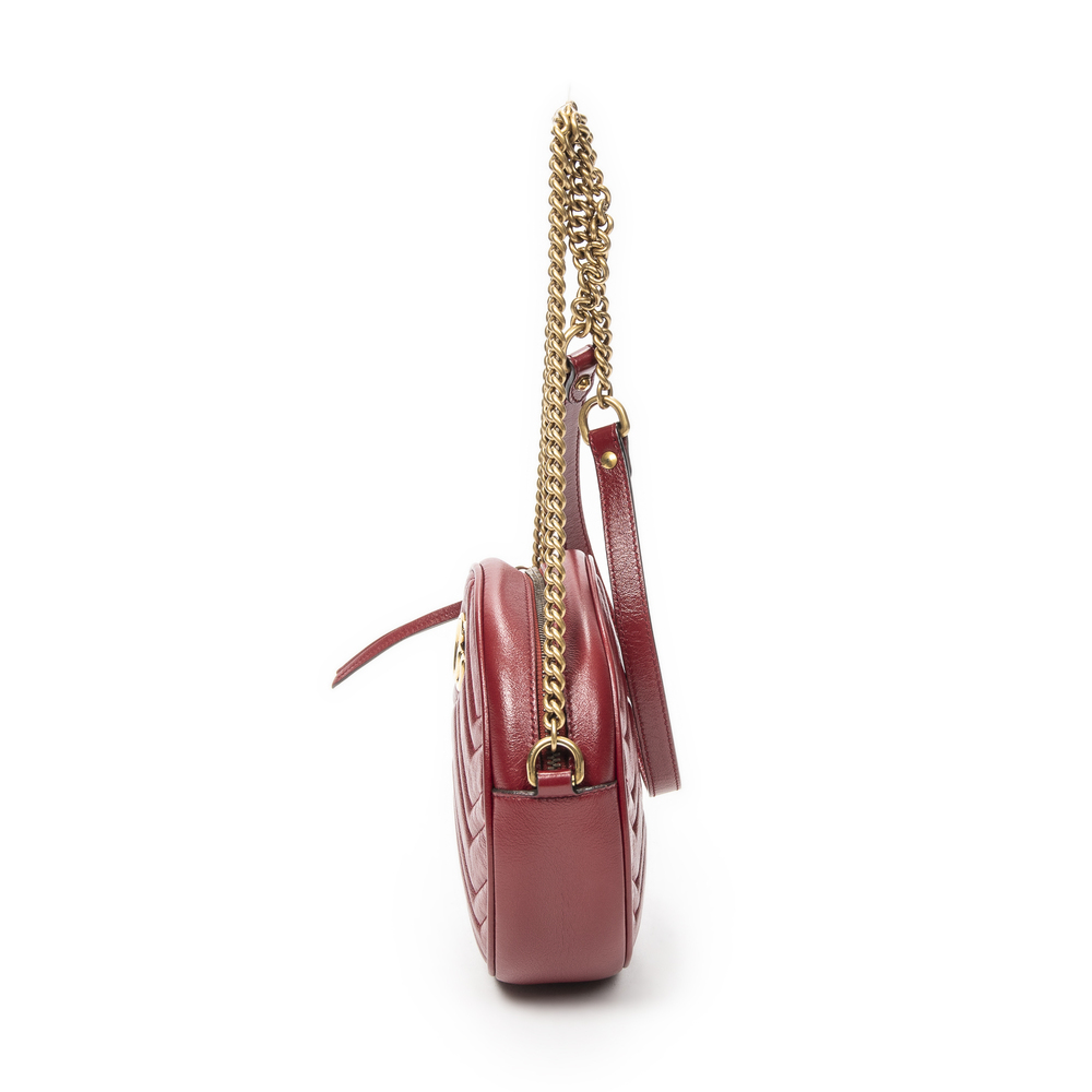 Gucci Mini GG Marmont Round Crossbody - Picture 3 of 10